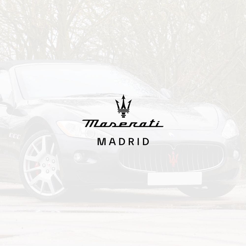Maserati Madrid – Concesionarios Alta Gama – Milla de Oro – Barrio Salamanca 1